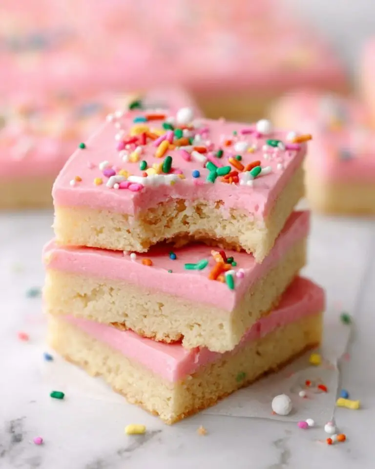 Vegan Sugar Cookie Bars Recipe