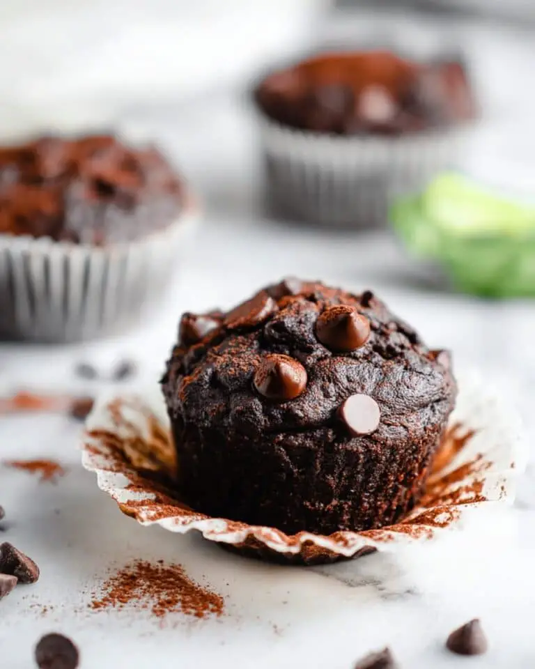 Chocolate Zucchini Muffins Recipe