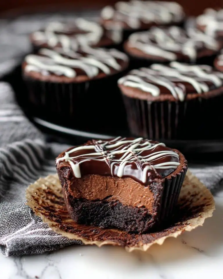 Death By Chocolate Mini Cheesecakes Recipe