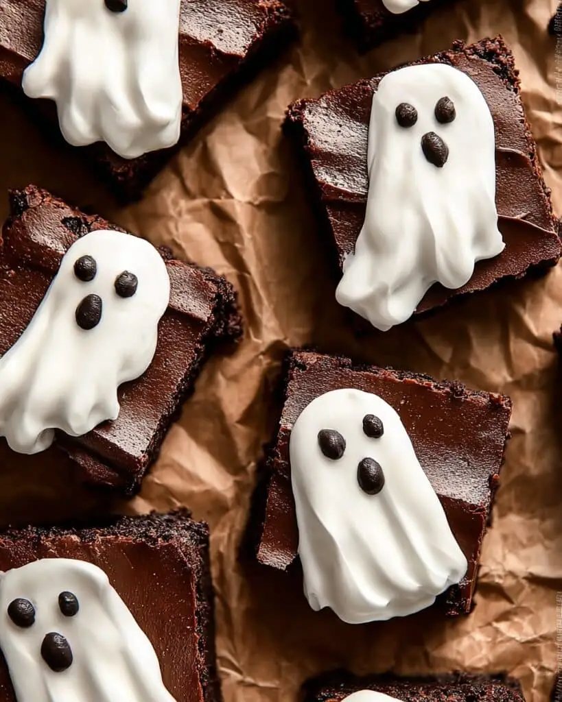 Ghost Brownies Recipe