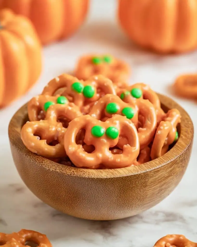 Easy Pumpkin Pretzels Recipe
