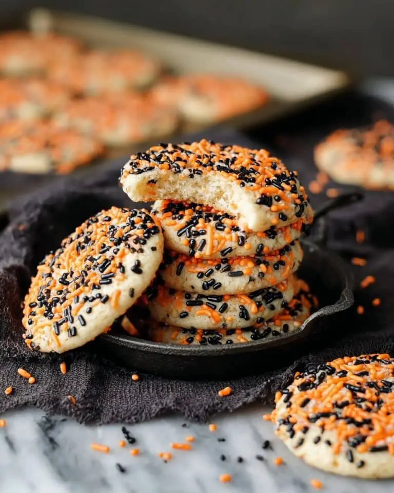 Halloween Cookies with Sprinkles Recipe