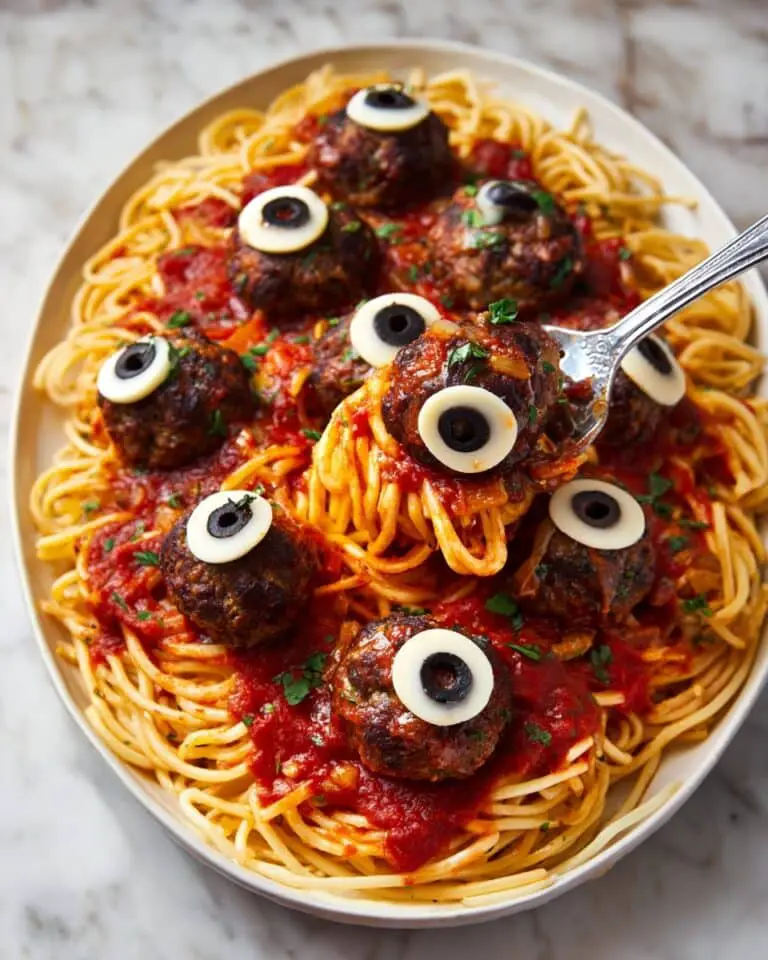 Eyeball Pasta Recipe