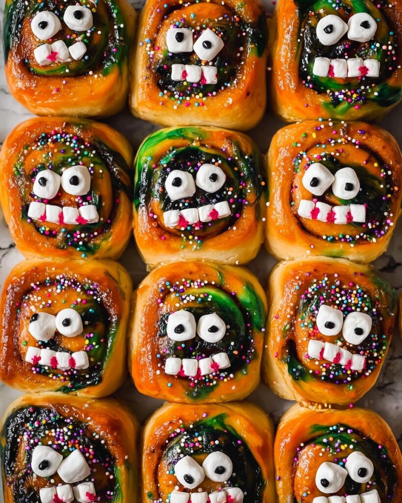 Halloween Cinnamon Roll Recipe