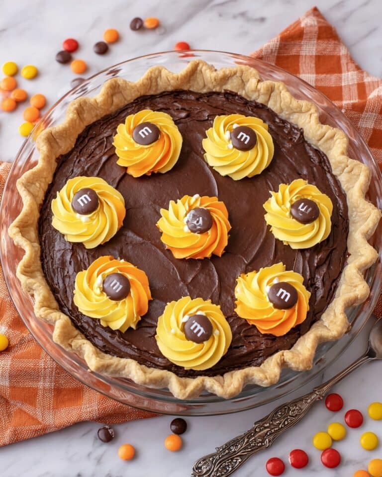 Halloween Brownie Pie Recipe