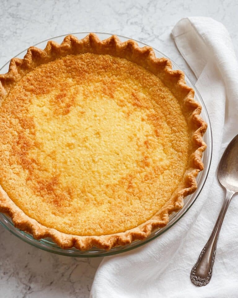 Buttermilk Pie with Lemon, Whiskey, and Nutmeg Recipe