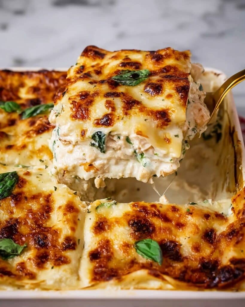 Chicken Alfredo Lasagna Recipe