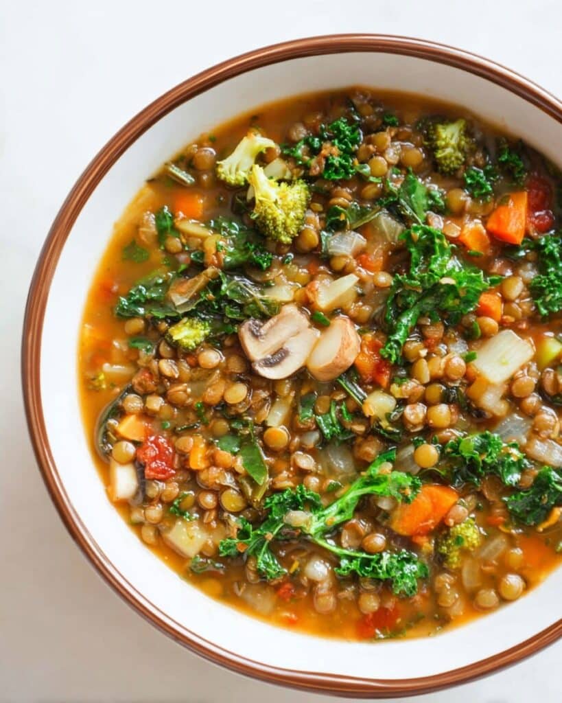 Hearty Lentil Vegetable Soup Recipe