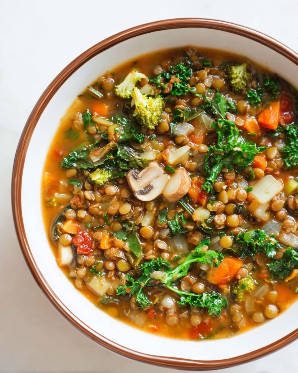 Hearty Lentil Vegetable Soup Recipe