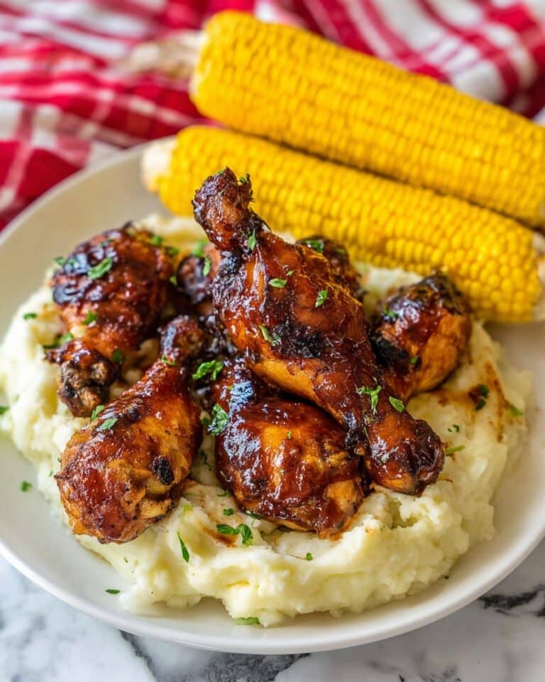 Slow Cooker BBQ Chicken Legs Recipe