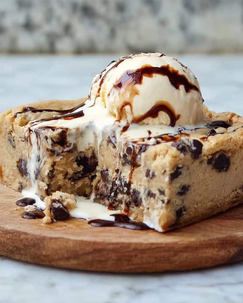 Slow Cooker Giant Chocolate Chip Cookie Recipe
