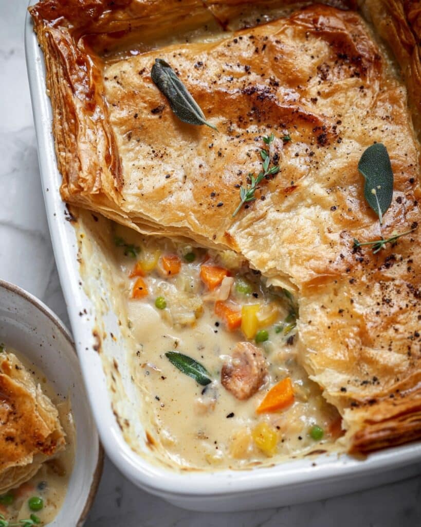 Loaded Butternut Squash Pot Pie Recipe