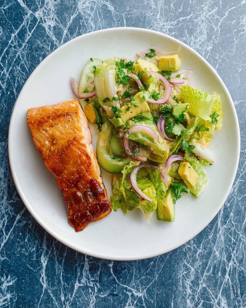 Pan Seared Grouper with Hearts of Palm Salad Recipe