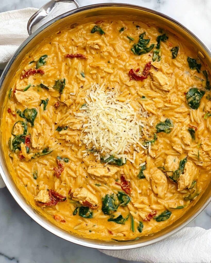 Marry Me Chicken Orzo {One Pot} Recipe