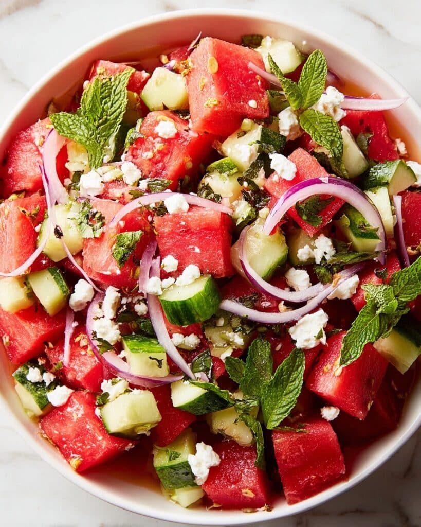 Watermelon-Feta Salad Recipe