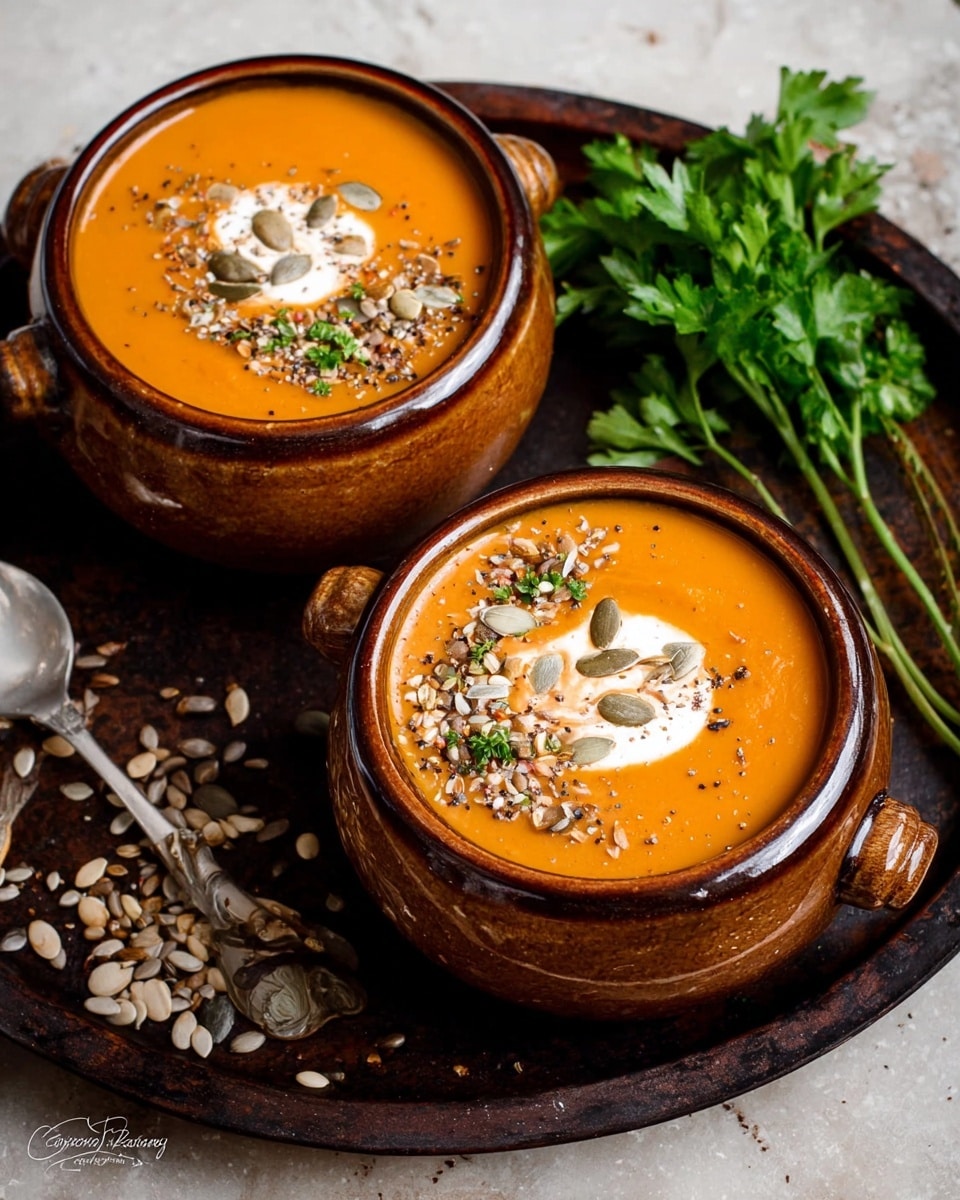 Roasted Carrot and Ginger Soup Recipe