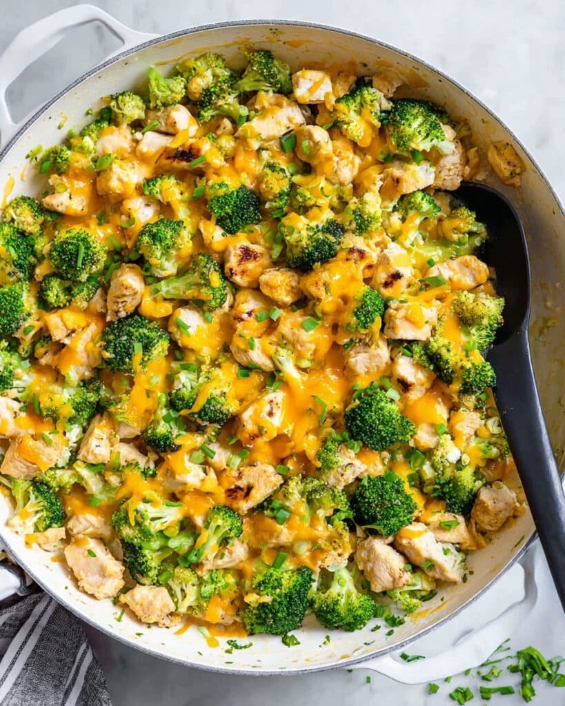 One-Pot Chicken Broccoli Rice Bake Recipe