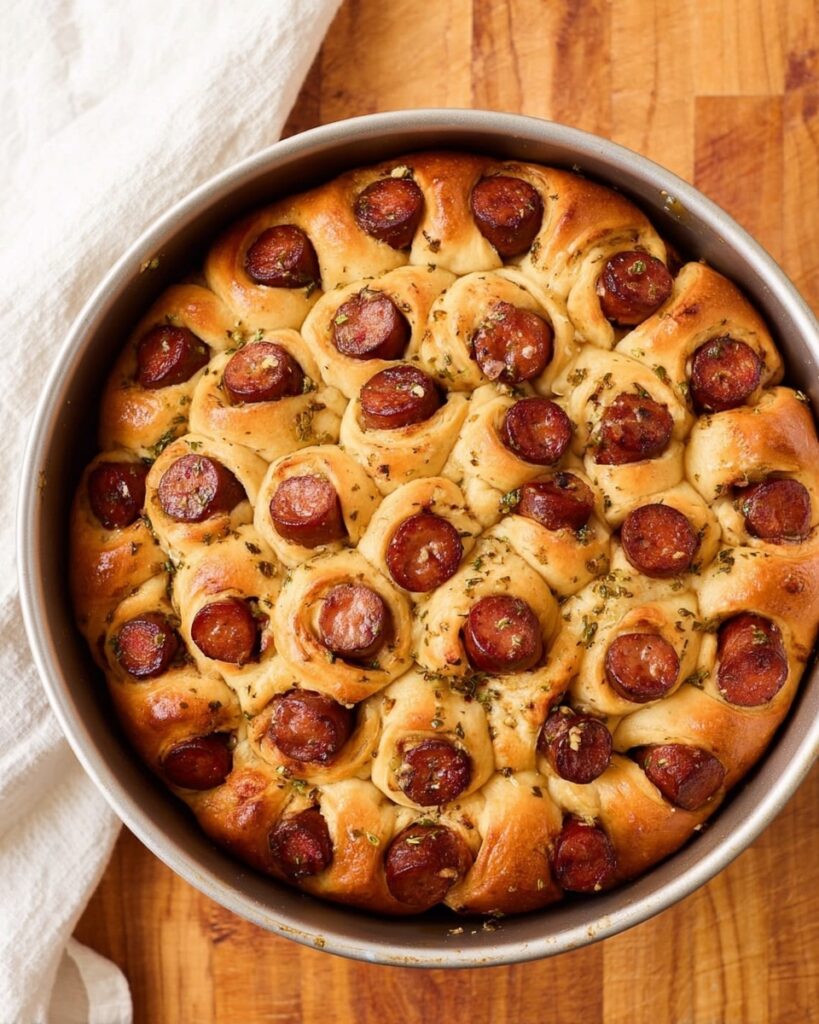 Pull-Apart Pigs in a Blanket Appetizer Recipe