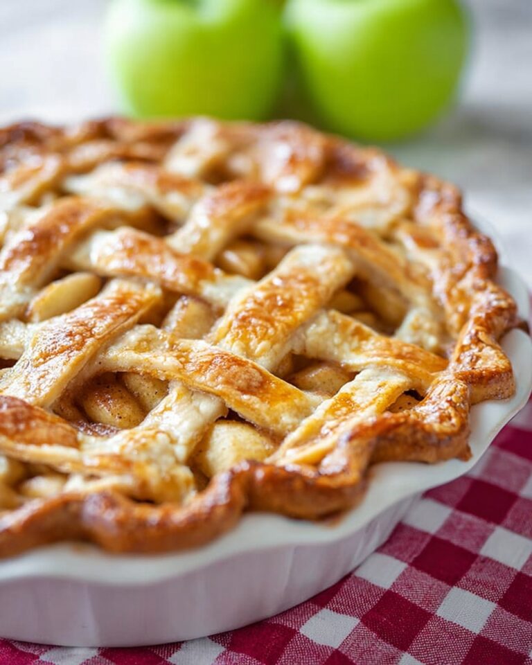 Classic Apple Pie with Flaky Crust Recipe