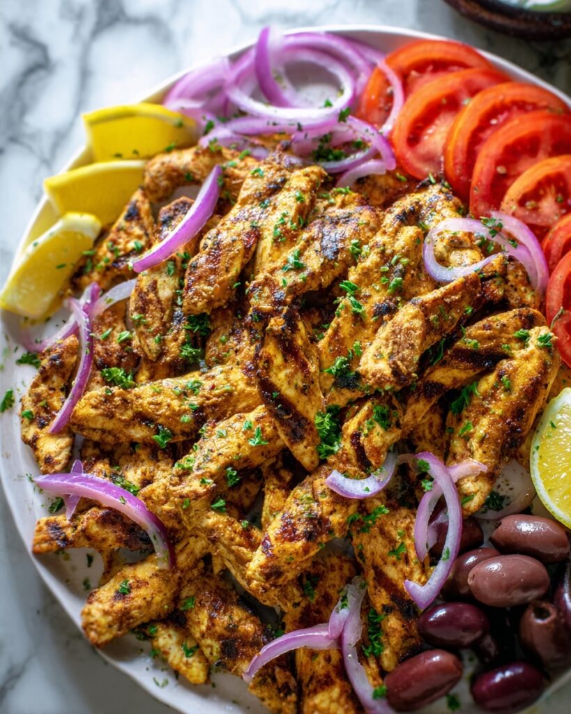 Sheet Pan Chicken Shawarma Recipe