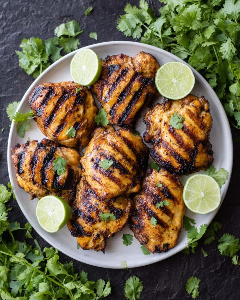 Grilled Cilantro Lime Chicken Recipe