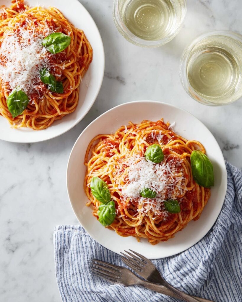 Easy Spaghetti Pomodoro Recipe