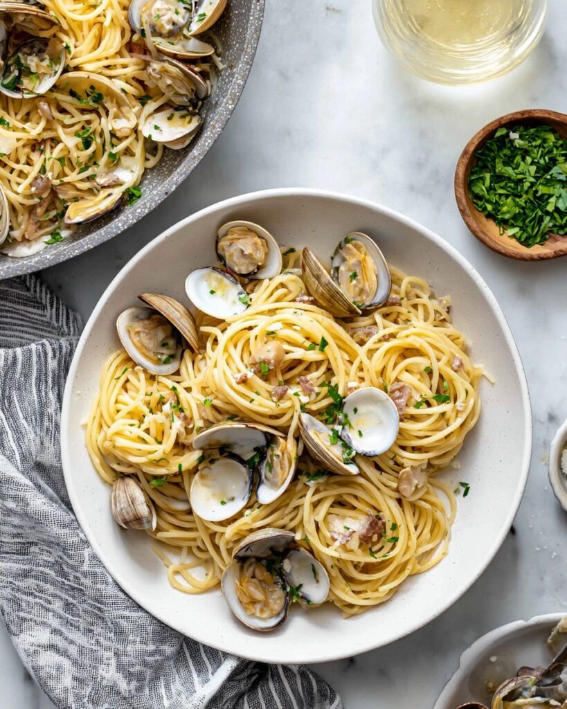 Clams and Linguine Recipe