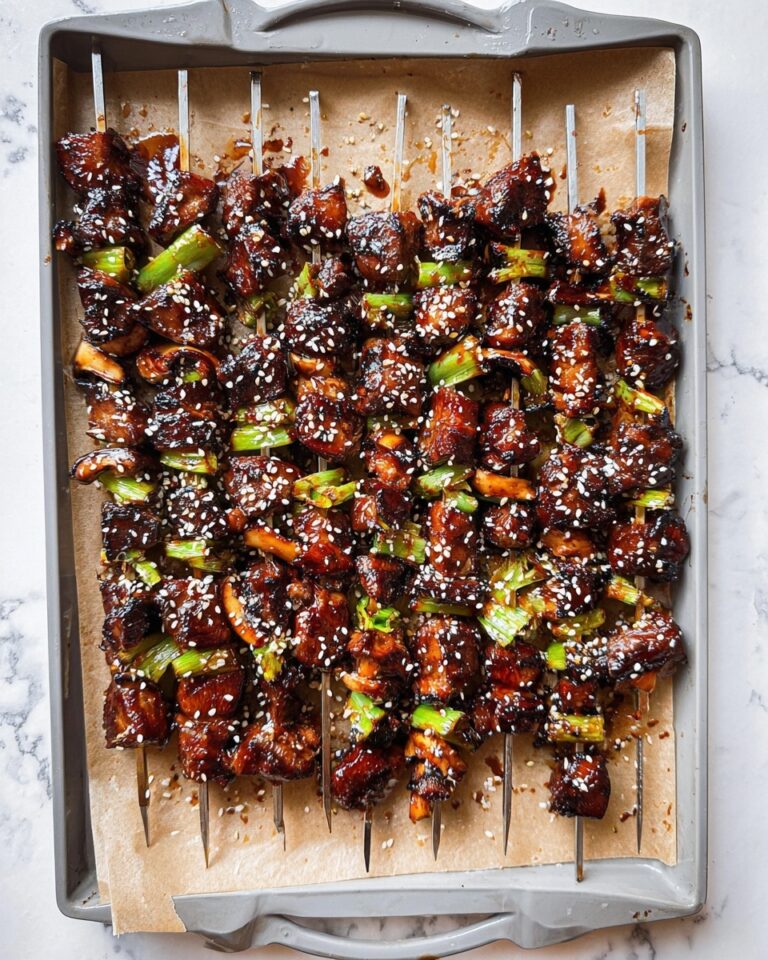Korean BBQ Beef Skewers Recipe