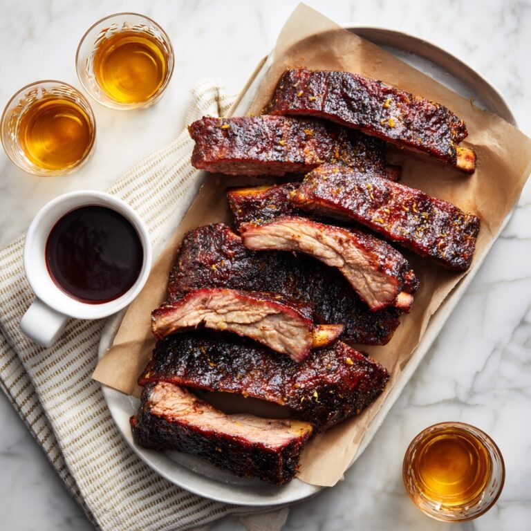 Spicy Citrus Grilled Ribs with Bourbon Glaze Recipe