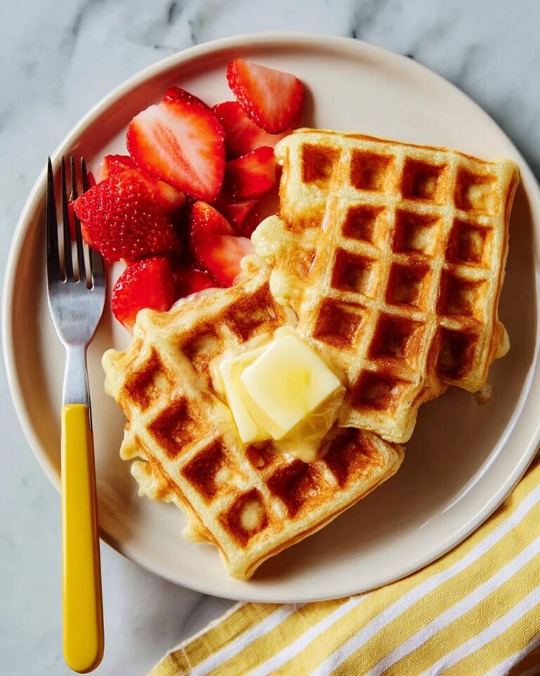 Simple Homemade Waffles Recipe