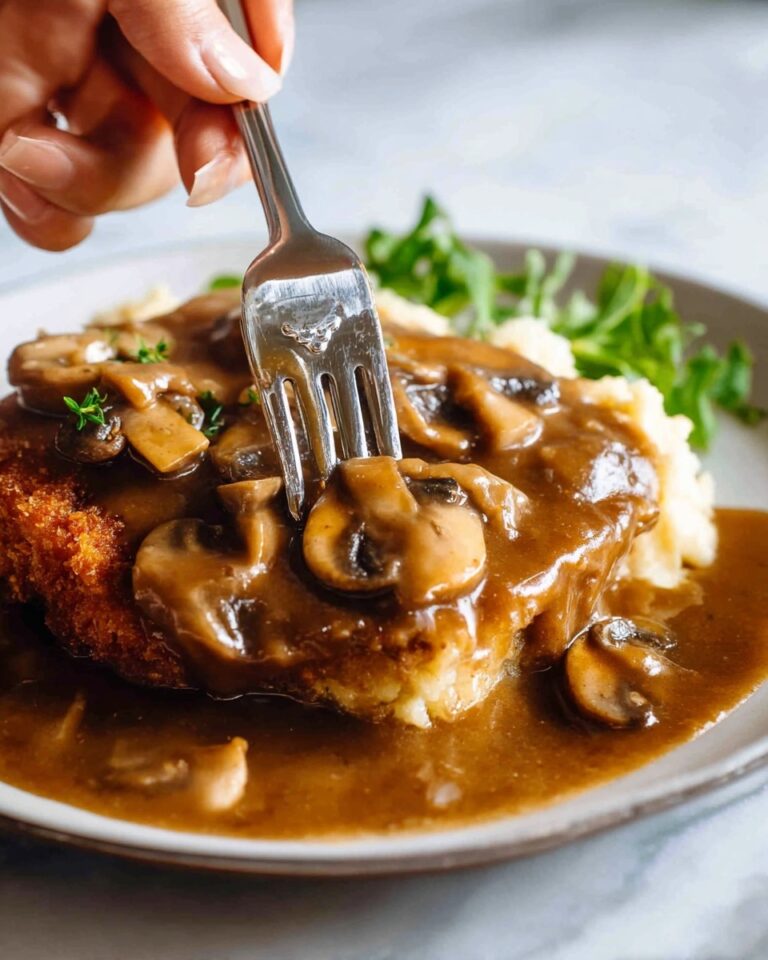 Creamy Mushroom Gravy from Scratch Recipe
