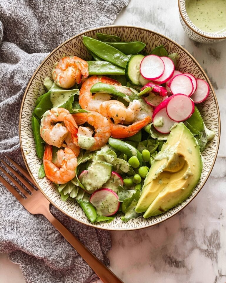 Shrimp and Kale Salad with Avocado Recipe
