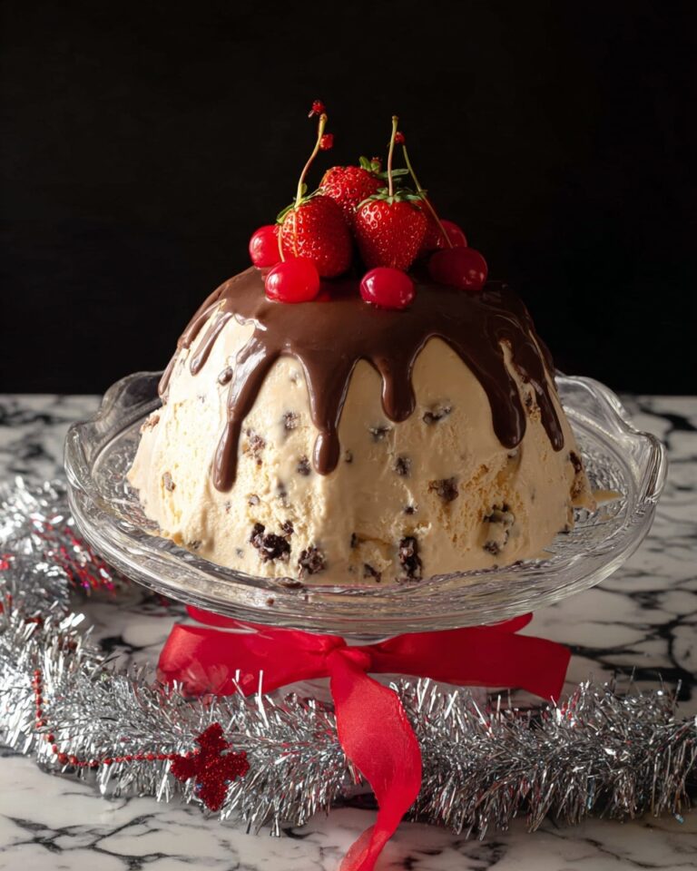 Christmas Ice Cream Pudding Recipe