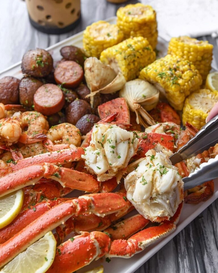 Seafood Boil with Crab Shrimp and Lobster Recipe