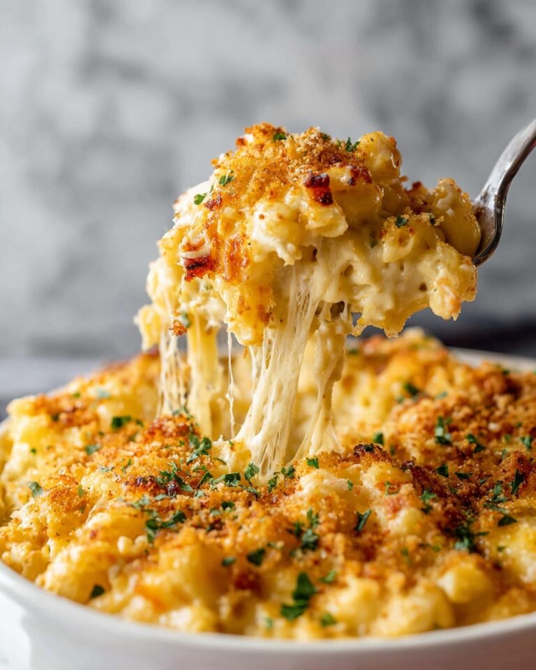 Lobster Mac and Cheese with Four Cheeses Recipe