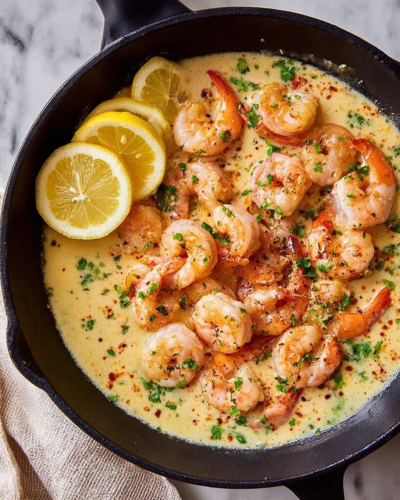 Easy Shrimp Scampi Without Wine Recipe