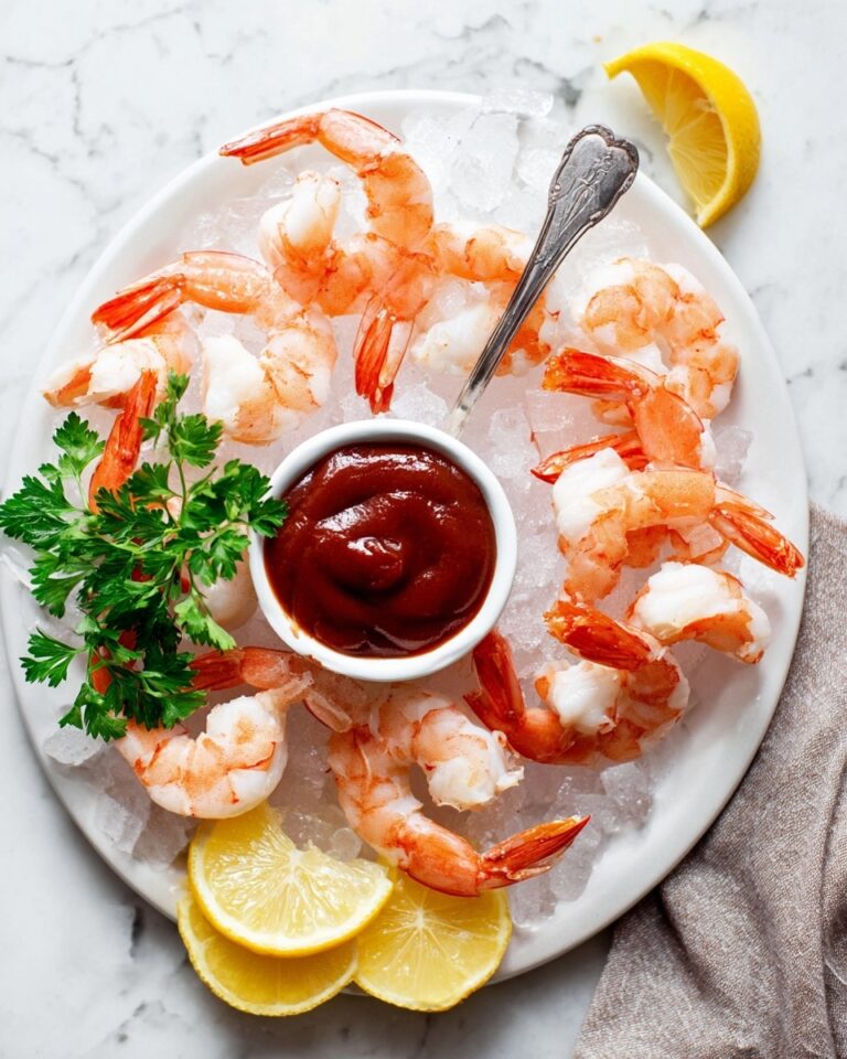 Easy Shrimp Cocktail with Homemade Sauce Recipe