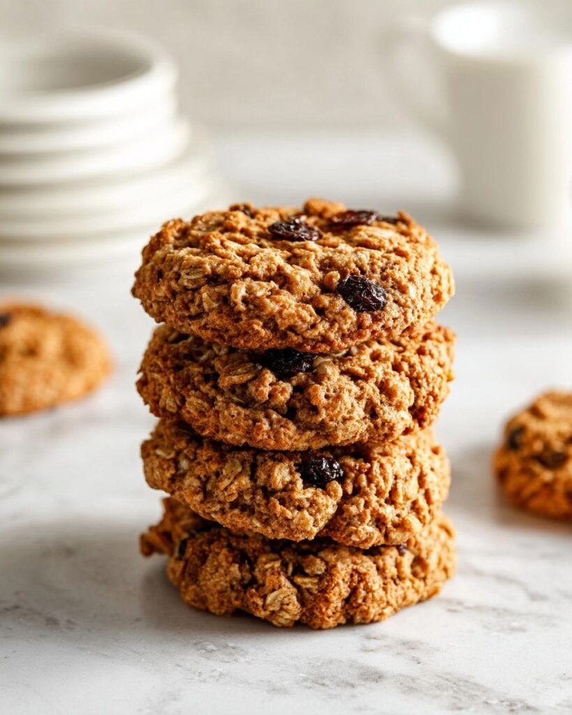 Healthy Cinnamon Raisin Oatmeal Cookies Recipe