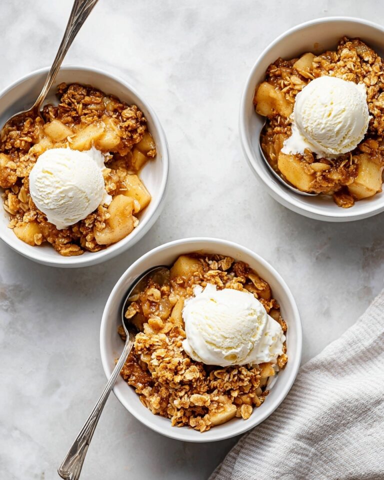 Easy Apple Crisp with Oat Topping Recipe