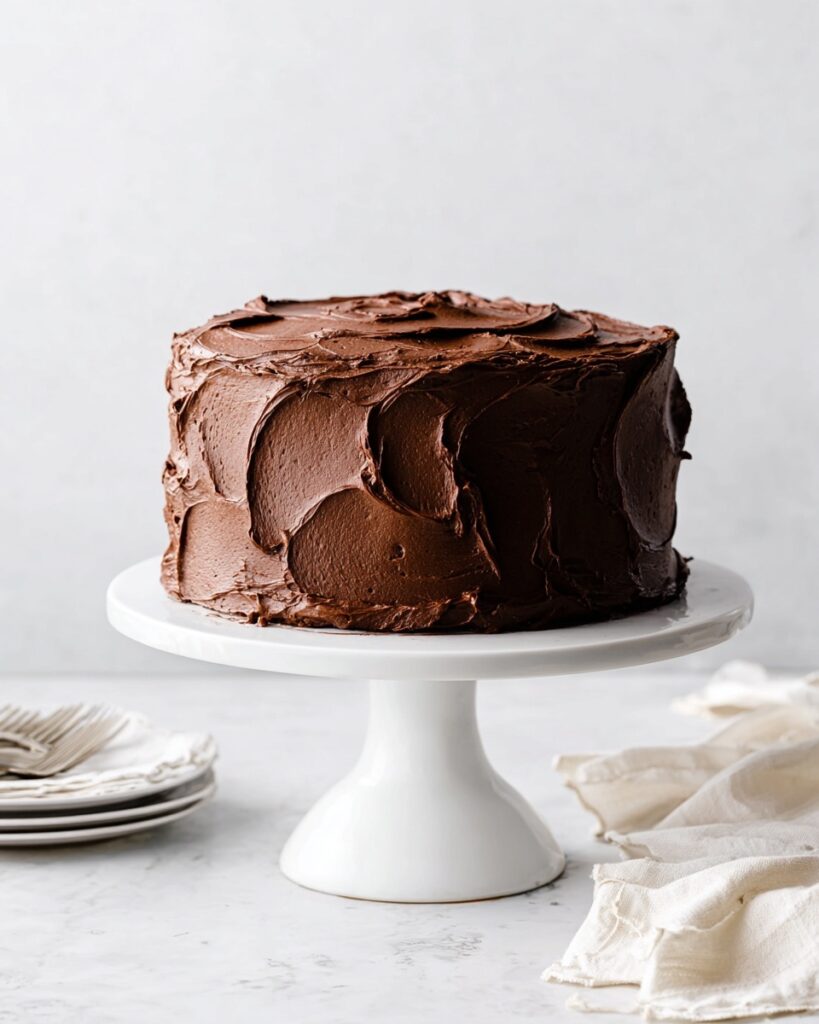Paleo Chocolate Cake with Vegan Frosting Recipe