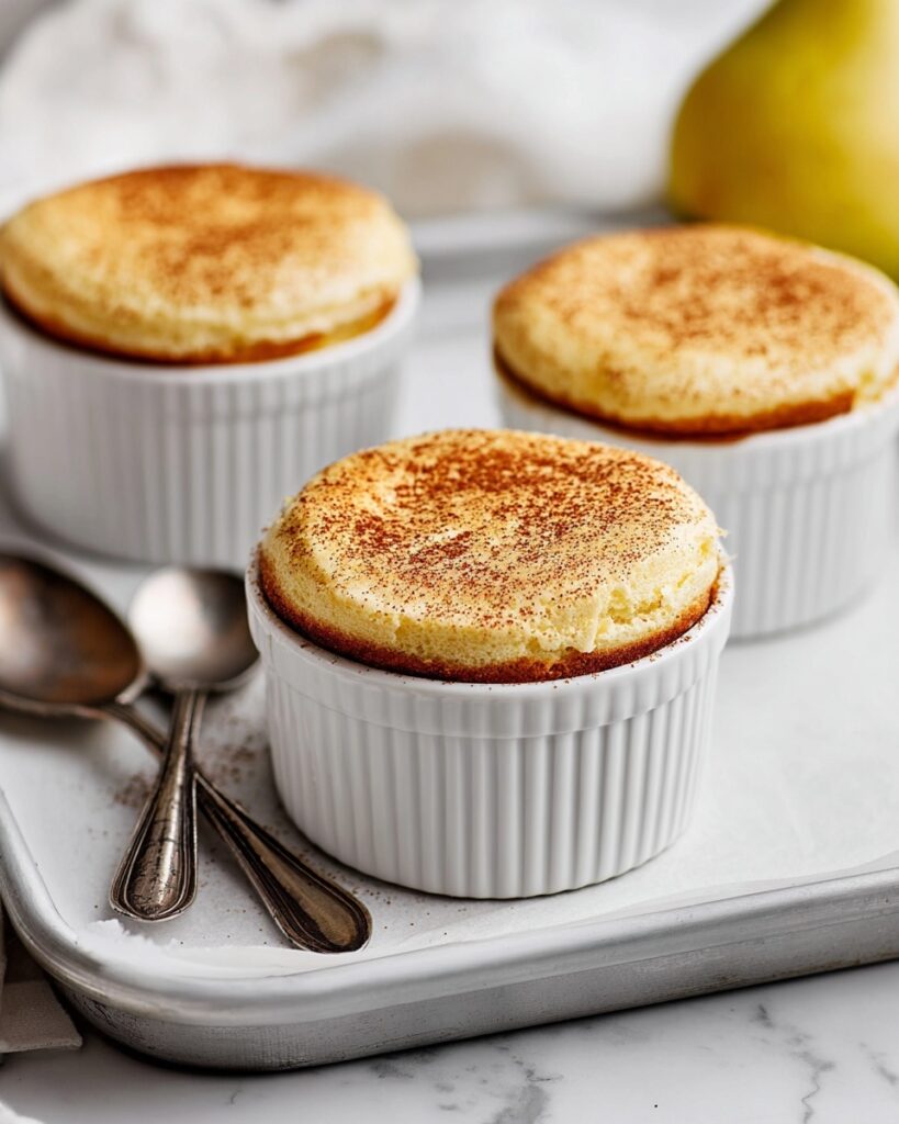 Spiced Pear Souffle Recipe