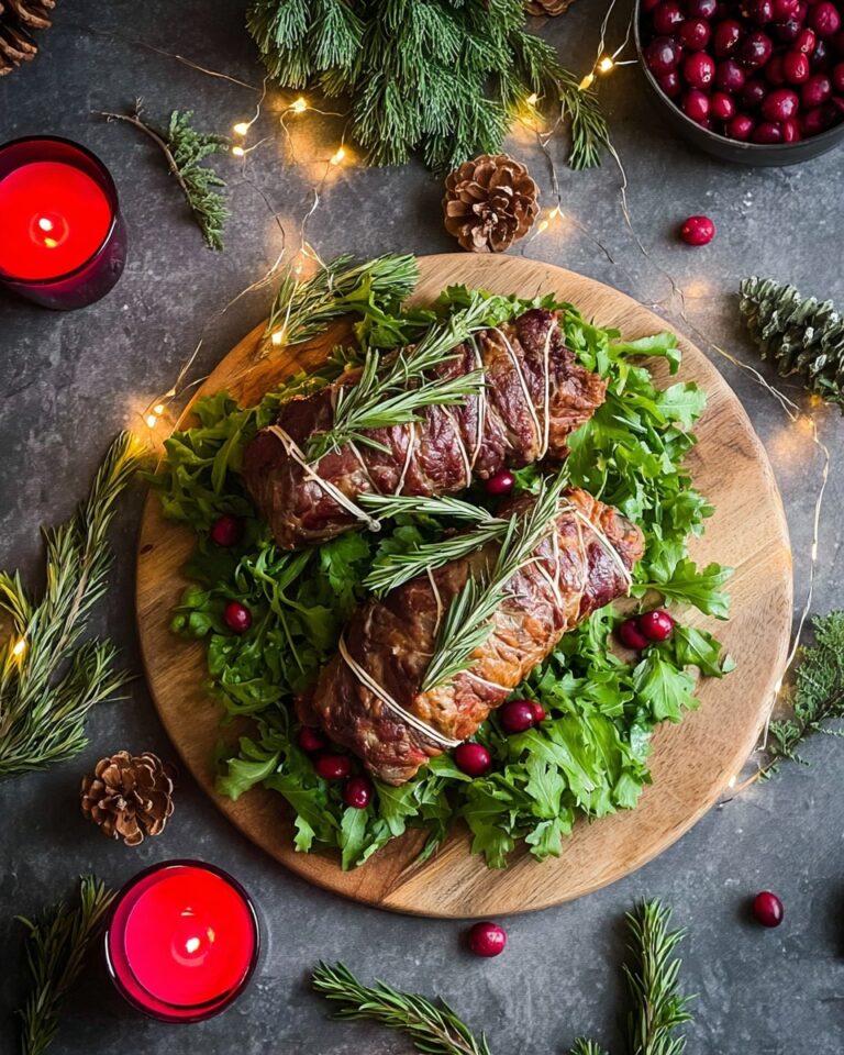 Stuffed Flank Steak with Roasted Red Peppers Recipe