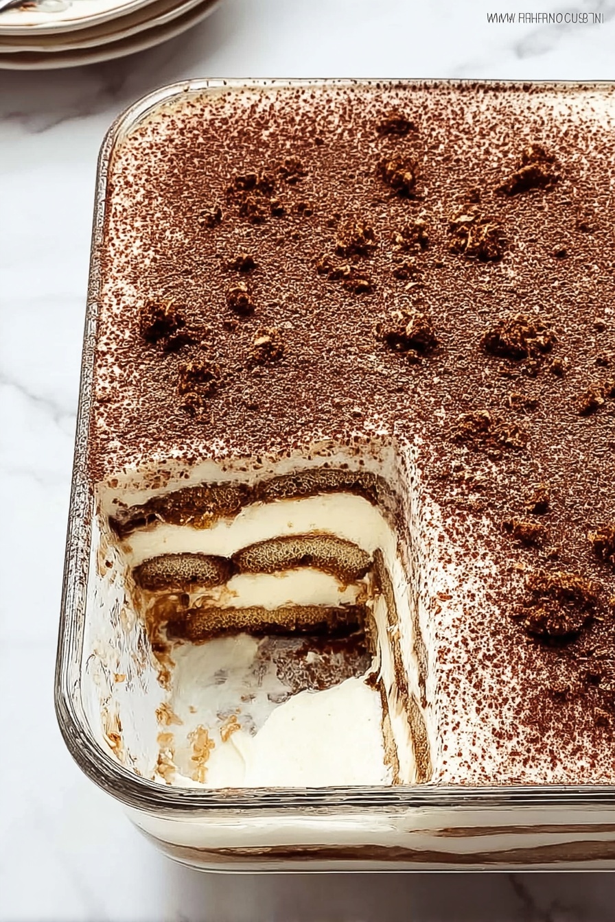 Gingerbread Tiramisu Recipe - Serving