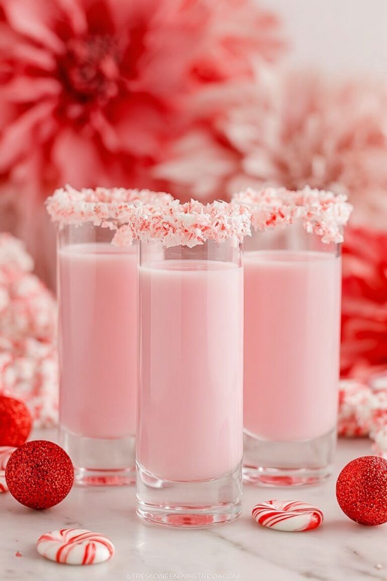 Candy Cane Vodka Shots Recipe