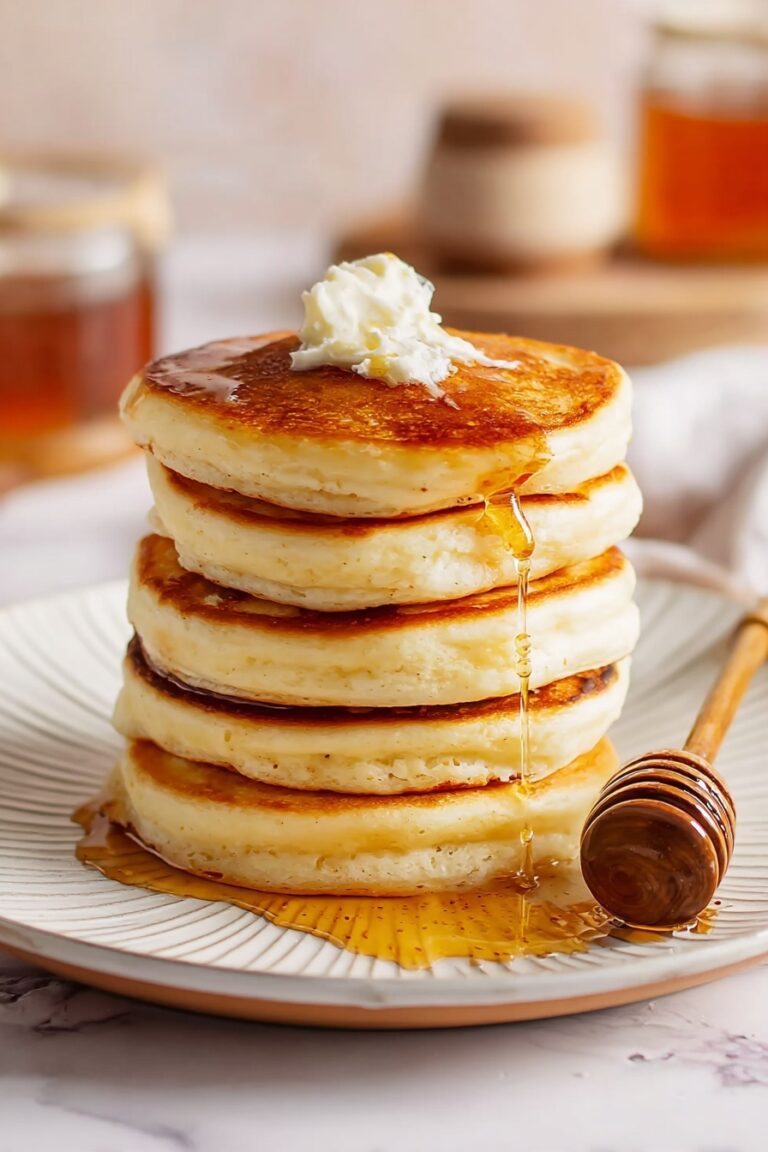 Fluffy Yogurt Pancakes Recipe