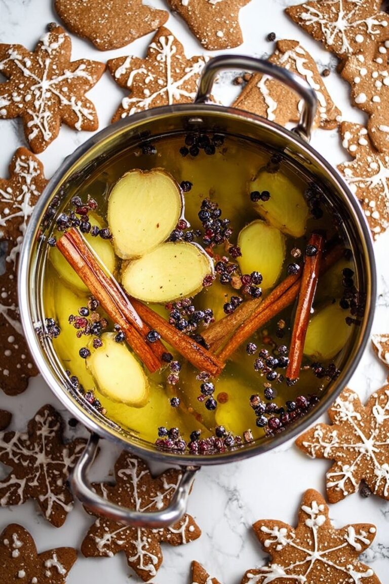 Gingerbread Simmer Pot for Holiday Cozy Recipe