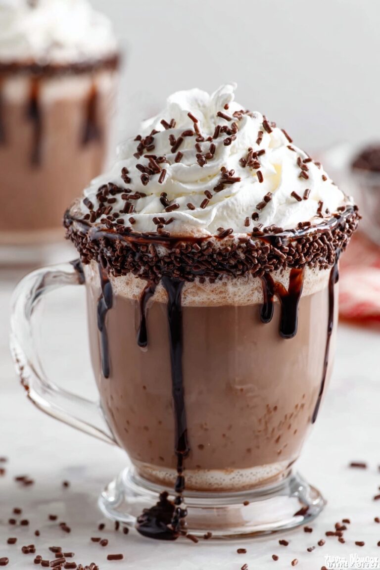 Chocolate Hot Cocoa with Kahlua Recipe