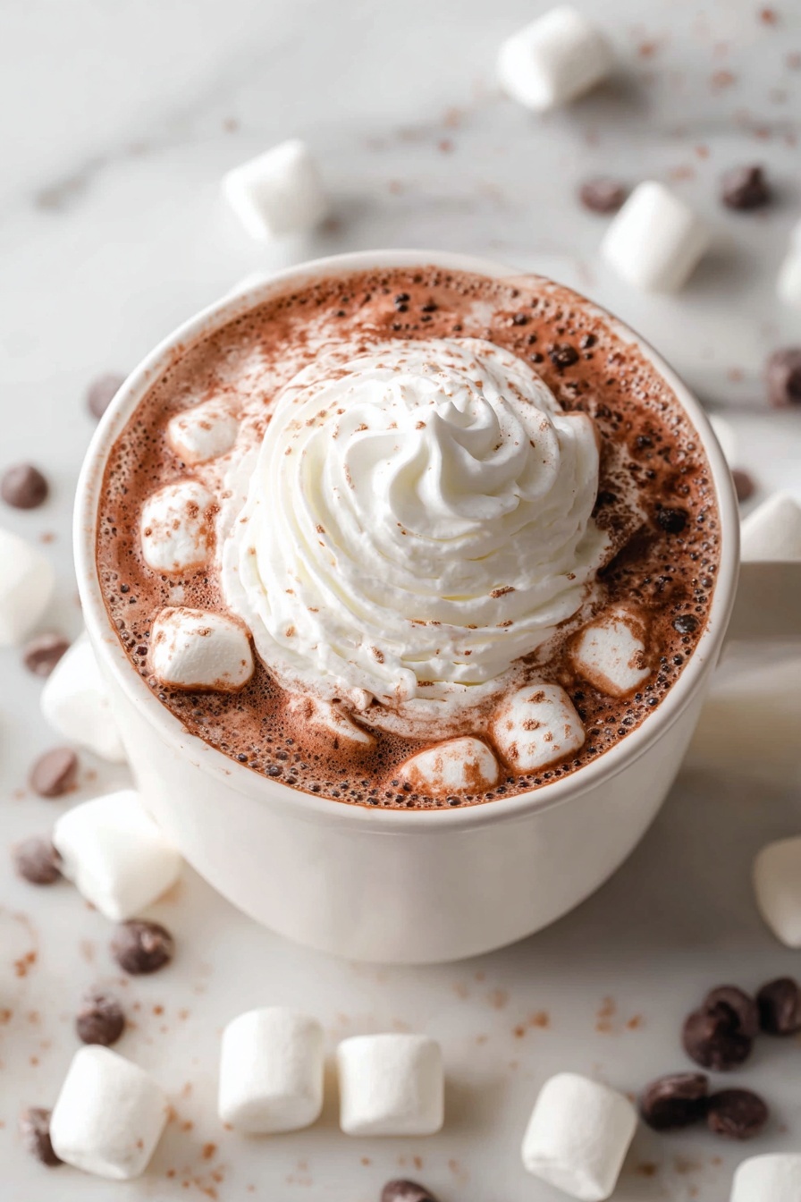Cheater's Stovetop Hot Chocolate Recipe - Serving