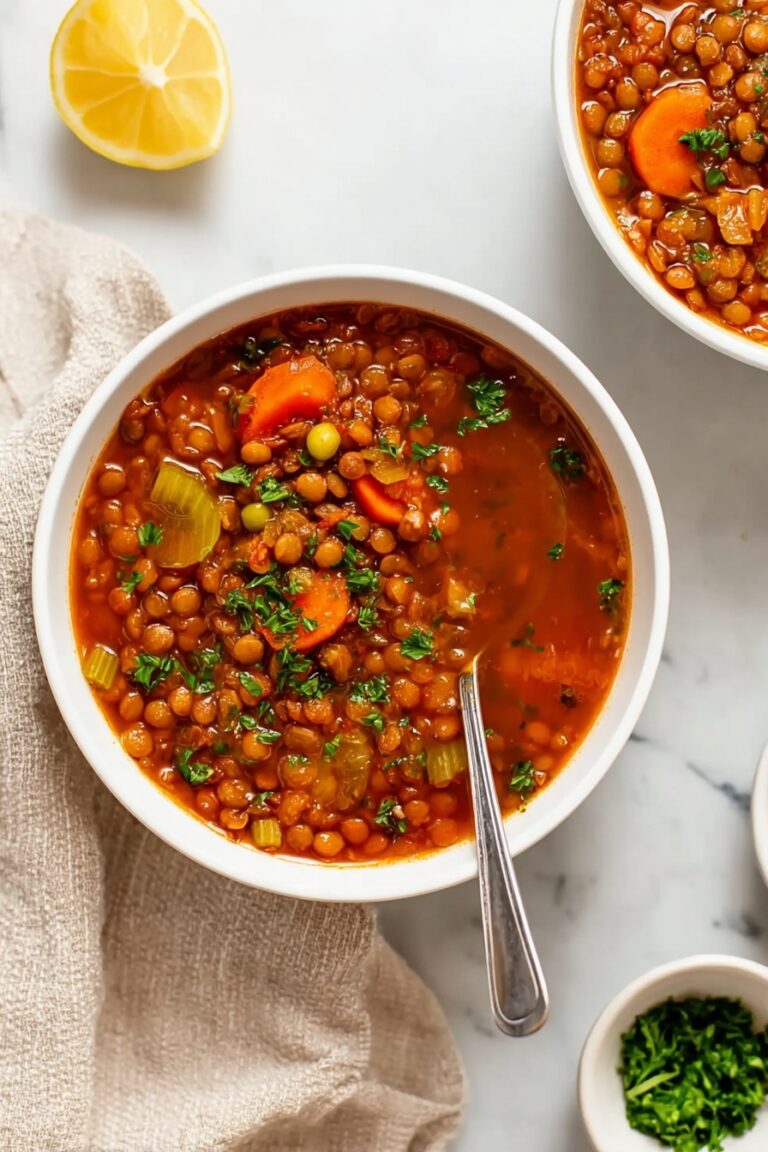 Easy Classic Lentil Soup Recipe