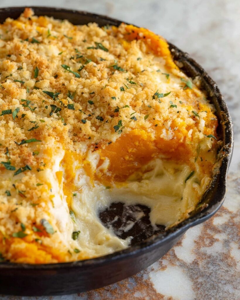 Butternut Squash Sage Gratin Recipe